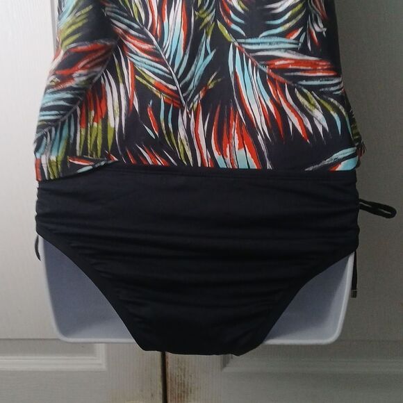 Mossimo 2 pc tankini bathing suit swimsuit Sz M NWT - Picture 7 of 13